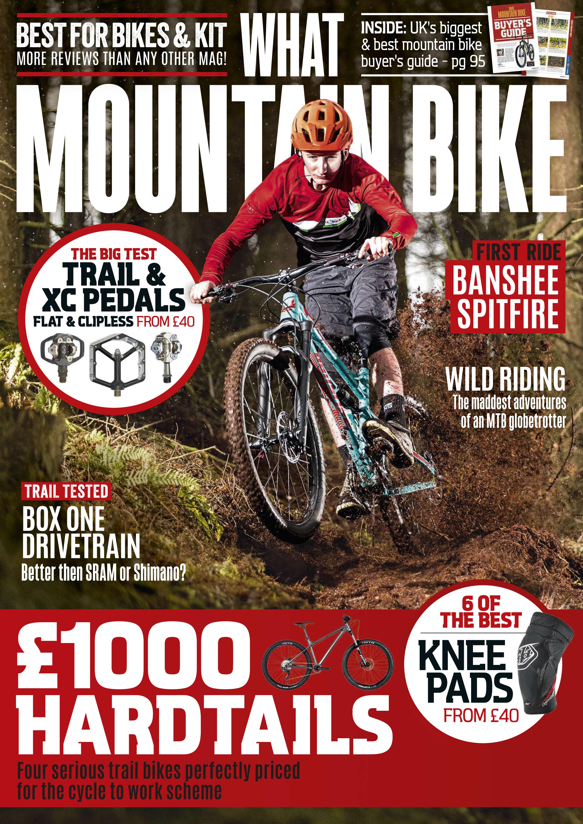 Banshee Spitfire is What MTB Cover Star!